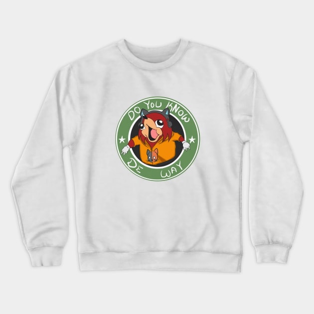 uganda anime 2 Crewneck Sweatshirt by Make_them_rawr